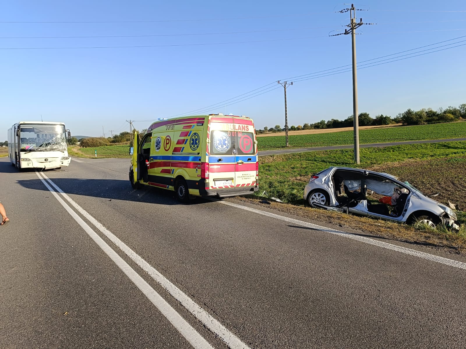 Tragiczny wypadek na krajowej  [FOTO] 